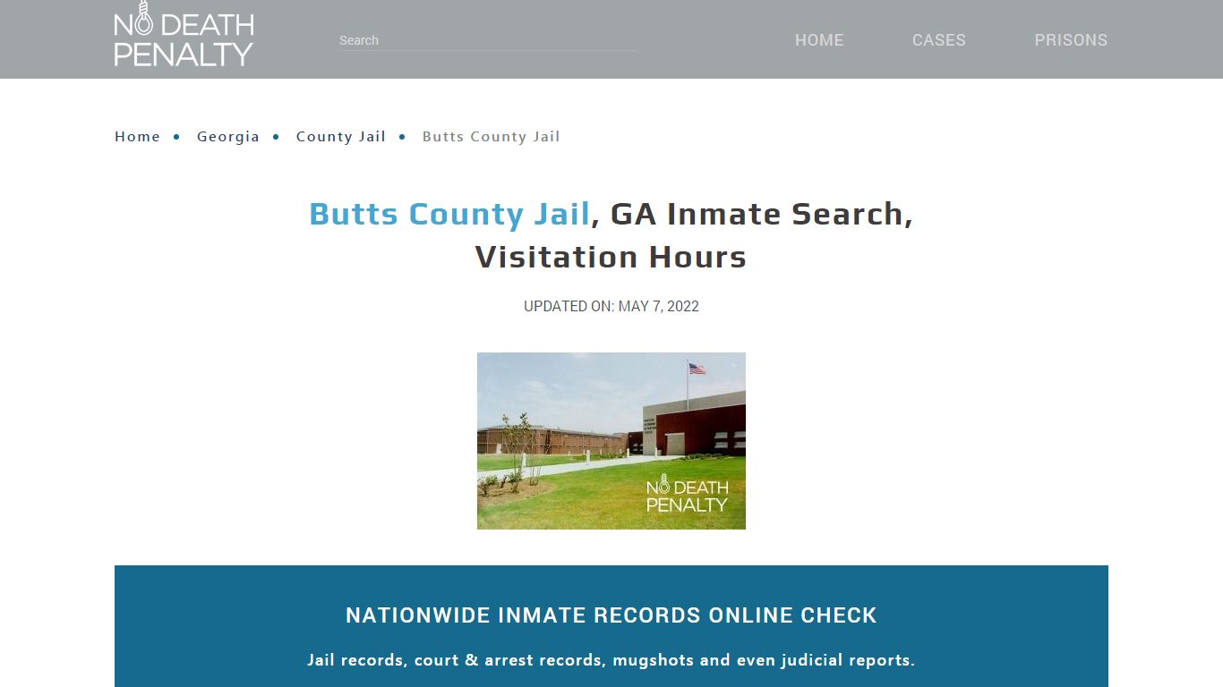 Butts County Jail, GA Inmate Search, Visitation Hours